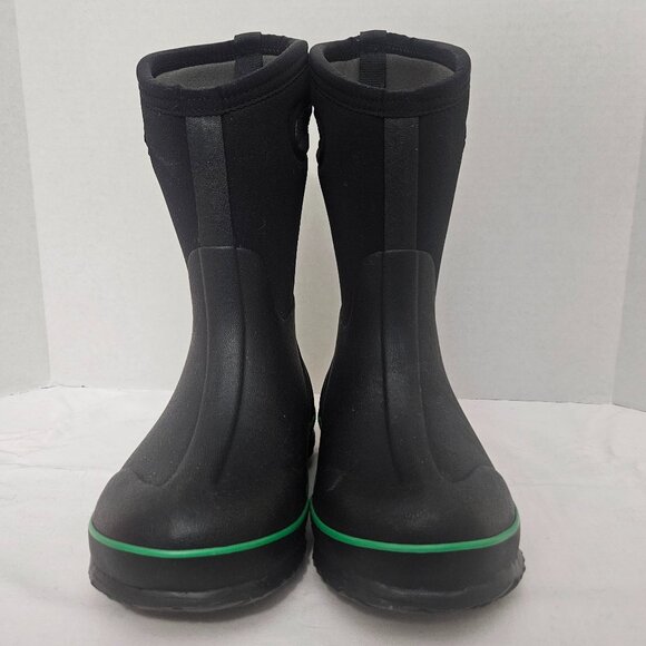 4-H Bogs Boots - Youth Size 3 - Black - 100% Waterproof - New In Box - Picture 3 of 9